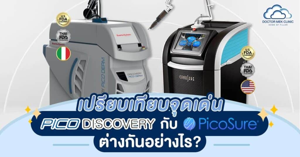 เปรียบเทียบจุดเด่น Pico Discovery กับ PicoSure ต่างกันอย่างไร